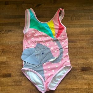 Mini Boden  Elephant swimsuit size 4-5